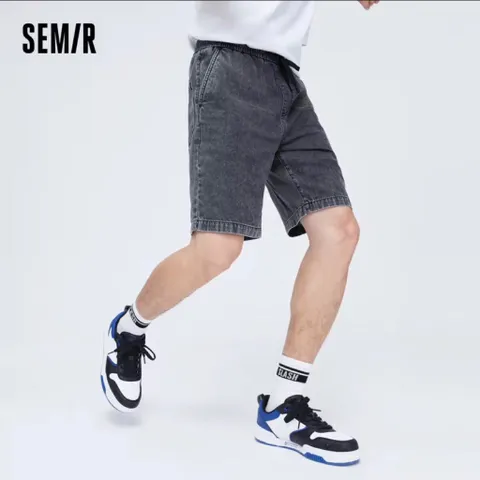 (Chính Hãng) Quần short jeans,đùi bò nam hãng Semir newtag