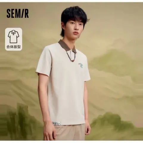 (Chính Hãng) Áo polo nam hãng Semir newtag