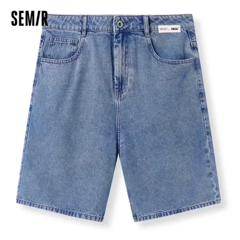 (Chính Hãng) Quần đùi bò,short jeans nam hãng Semir newtag