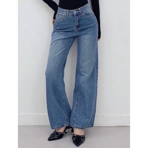 (Chính Hãng) Quần jeans ống suông nữ hãng Dazy