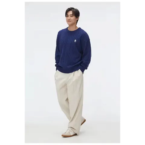 (Chính Hãng) Áo len thừng gấu nam hãng SPAO Newtag
