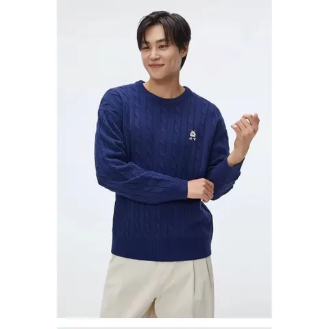 (Chính Hãng) Áo len thừng gấu nam hãng SPAO Newtag