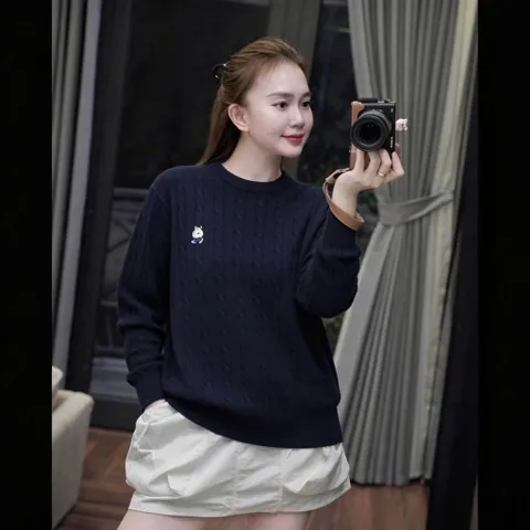 (Chính Hãng) Áo len thừng gấu nam hãng SPAO Newtag