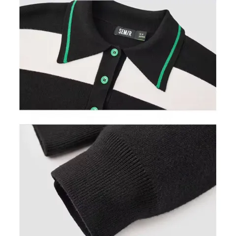 (Chính Hãng) Áo len dáng rộng nữ hãng Semir newtag