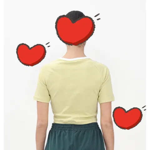 (Chính Hãng) Áo phông croptop nữ Dass JD 03 07 Auth Newtag