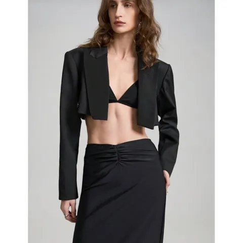(Chính Hãng) Áo khoác blazer dáng ngắn nữ hãng Ontre She In