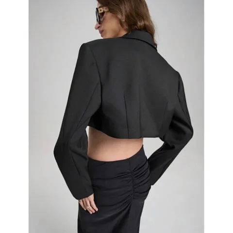 (Chính Hãng) Áo khoác blazer dáng ngắn nữ hãng Ontre She In