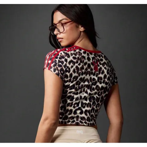 (Chính Hãng) Áo thun croptop nữ hãng Missguided x Playboy Auth Newtag