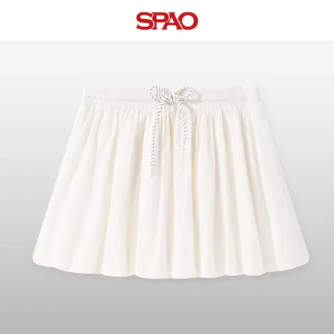 (Chính Hãng) Chân váy bí dáng ngắn nữ hãng SPAO Newtag