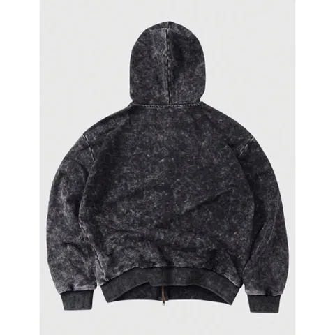 (Sale) Áo khoác nỉ wash unisex thể thao
