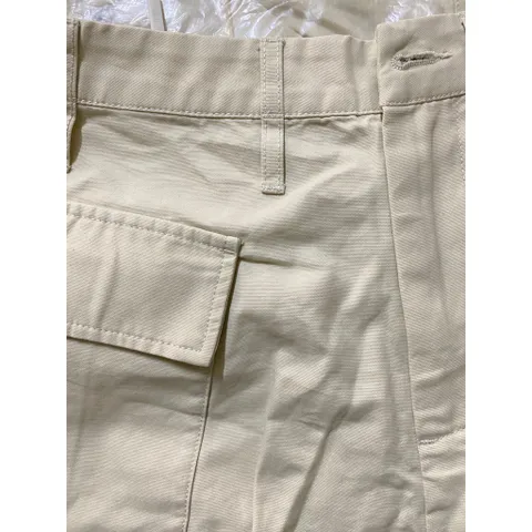 (Chính Hãng) Quần short đùi nữ kaki ống rộng hãng Semir