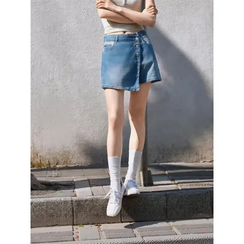 (Chính Hãng) Quần bò,jeans giả váy nữ hãng Semir newtag