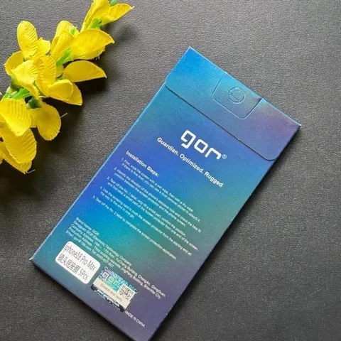 Bộ 5 Miếng dán bảo vệ Viền CAMERA iPhone 18 Pro Max, 18 Pro Hãng GOR ( hộp 5 miếng)