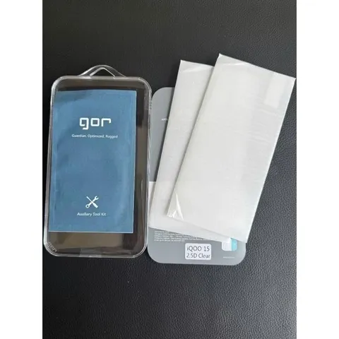 Bộ 2 Kính cường lực Vivo iQOO 15 GOR phủ nano siêu mượt ,trong suốt