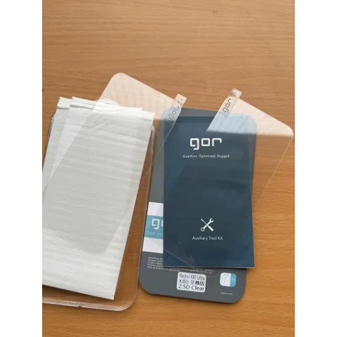 (Bộ 2 kính) Kính cường lực GOR Xiaomi Redmi K80 Ultra trong suốt, siêu mượt