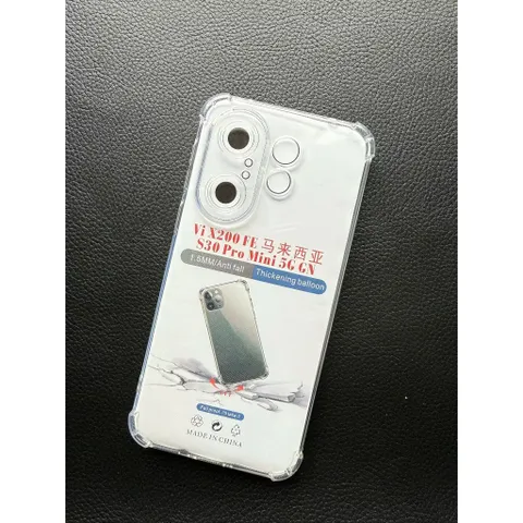 Ốp lưng dẻo Vivo S30 Pro Mini chống sốc 4 góc, trong Suốt Bảo Vệ Camera