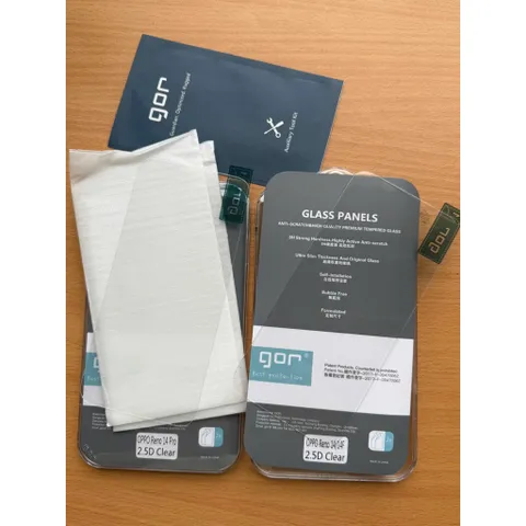 Bộ 2 Kính cường lực GOR Oppo Reno 14, Reno 14 Pro, Reno 14F trong suốt, siêu mượt