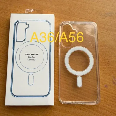 Ốp lưng Samsung Galaxy A56 , A36 5G Nam Châm HỖ TRỢ SẠC Không Dây trong suốt