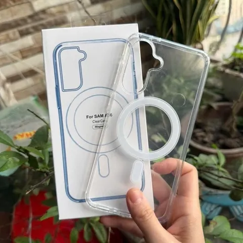 Ốp lưng Samsung Galaxy A56 , A36 5G Nam Châm HỖ TRỢ SẠC Không Dây trong suốt