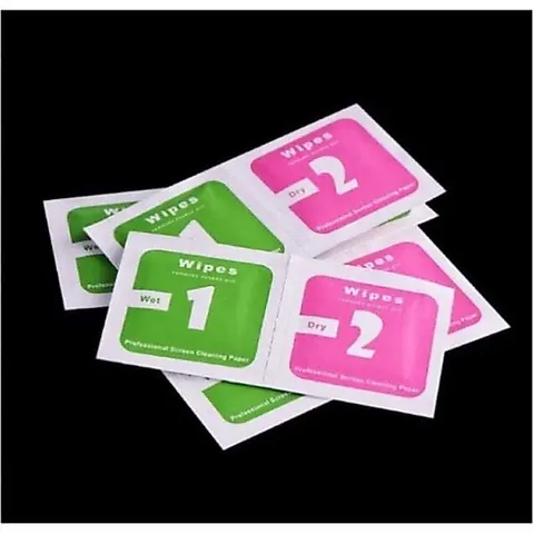 12 bộ Giấy lau màn hình điện thoại 1 ướt, 1 khô