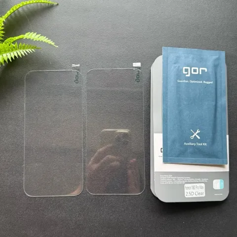 Bộ 2 kính cường lực GOR  Honor X80 Pro Max trong suốt, siêu mượt Hãng GOR