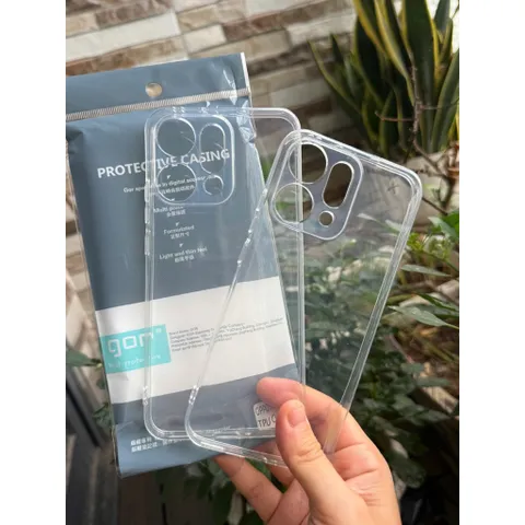 Ốp lưng dẻo GOR Oppo Reno 14, Reno 14 Pro trong suốt, bảo vệ Camera