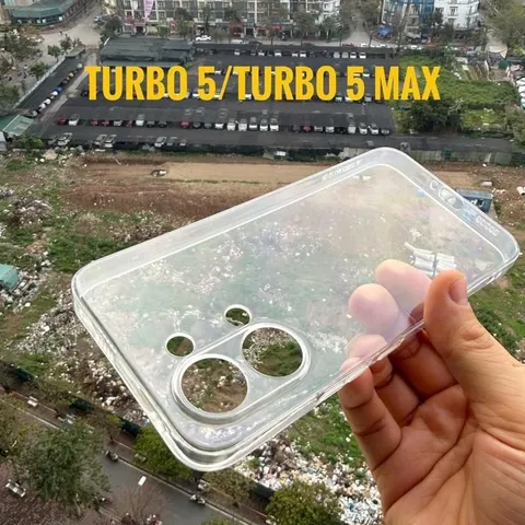 Ốp lưng dẻo  Xiaomi Redmi Turbo 5, Turbo 5 Max trong suốt, bảo vệ Camera