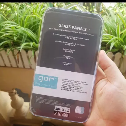 Bộ 2 kính cường lực GOR Sony Xperia 1 II ( Mark 2) cao cấp không full