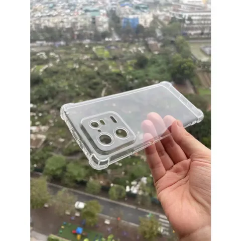 Ốp lưng silicon Gor cho điện thoại Xiaomi Mi 13/ 13 Pro siêu mỏng, có gờ bảo vệ camera