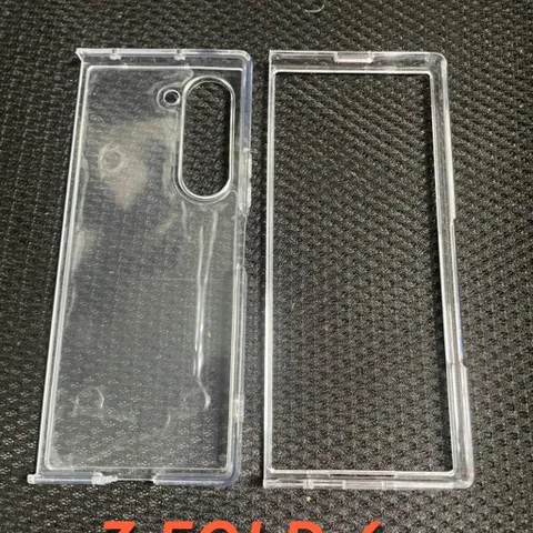 ốp lưng SS Galaxy Z Fold 6 , Z Fold 7 lưng cứng viền mềm, trong suốt