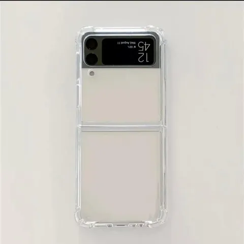 Ốp lưng SS Galaxy Z Flip 5 dẻo trong suốt chống sốc 4 góc