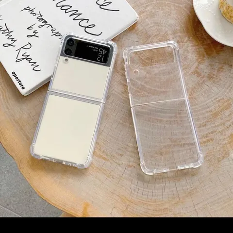 Ốp lưng SS Galaxy Z Flip 5 dẻo trong suốt chống sốc 4 góc