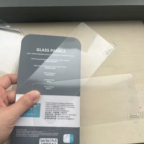 Kính cường lực GOR Xiaomi Redmi Note 13 4G, note 12 pro 4g trong suốt 2.5D ( hộp 2 miếng)