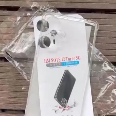 Ốp lưng silicon Xiaomi Redmi Note 12 Turbo trong suốt chống sốc 4 góc