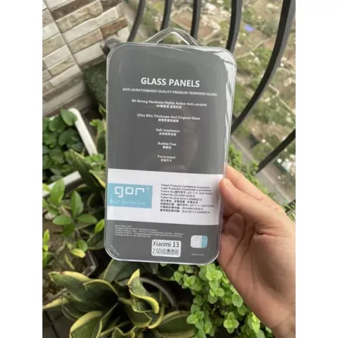 Bộ 2 Kính cường lực GOR cho Xiaomi 13 trong suốt 2.5D ( hộp 2 miếng)