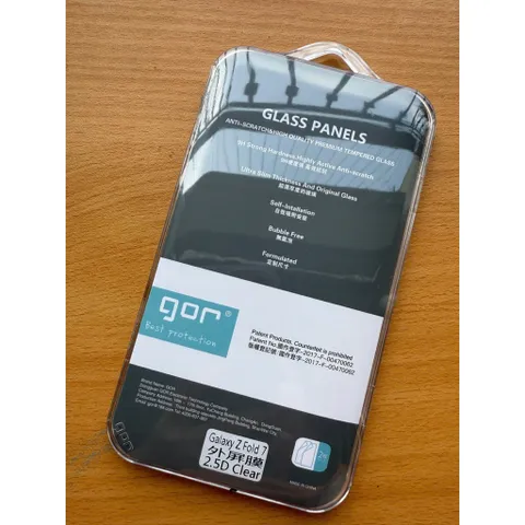 Bộ 2 Kính cường lực GOR Samsung Galaxy Z Fold 7 trong suốt, siêu mượt
