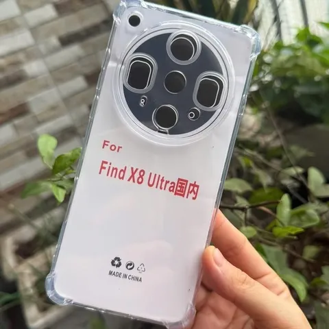 Ốp lưng Chống Sốc Oppo Find X8 Ultra,dẻo Trong Suốt Bảo Vệ Camera
