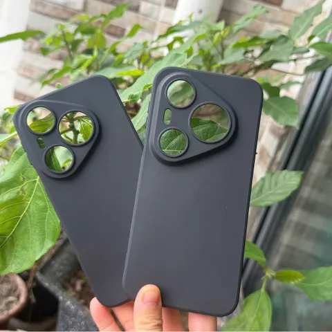 Ốp lưng dẻo Huawei Pura 90 Pro , Pura 90 Pro Max (màu đen) chống bám vân tay, bảo vệ Camera