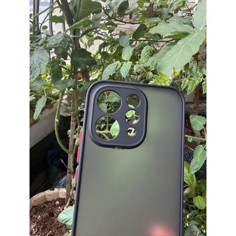 Ốp lưng Vivo S50 , S50 Pro Mini nhám viền màu,chống bám vân tay ( màu Đen)