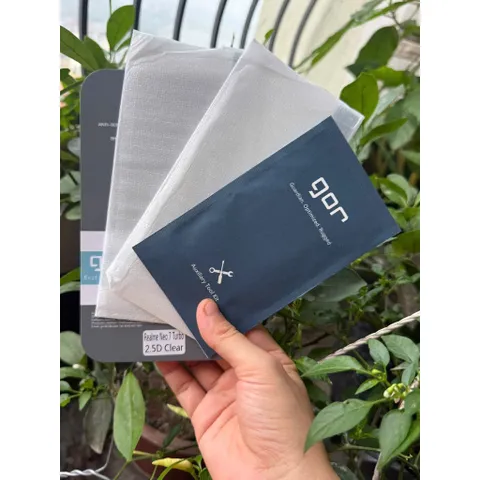 Bộ 2 Kính Realme Neo 7 Turbo cường lực GOR trong suốt, siêu mượtm
