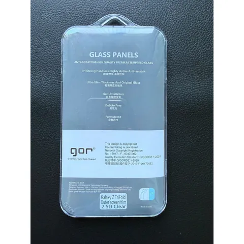 Bộ 2 Kính cường lực GOR Samsung Galaxy Z TRIFOLD suốt, siêu mượt ( hộp 2 miếng)
