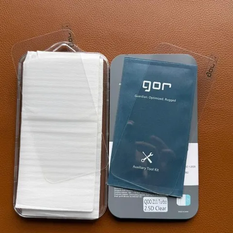 Bộ 2 Kính cường lực GOR Vivo IQOO Z11 turbo trong suốt, siêu mượt ( hộp 2 miếng)