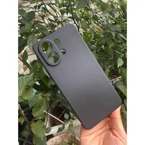 Ốp lưng dẻo Oppo K13 Turbo (màu đen) chống bám vân tay, bảo vệ Camera