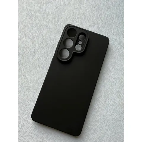 Ốp lưng dẻo Samsung Galaxy S26 Ultra (màu đen) chống bám vân tay, bảo vệ Camera