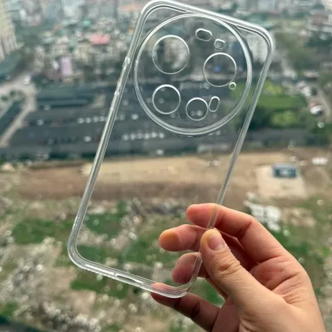 Ốp dẻo Gor Xiaomi 17 ultra trong suốt bảo vệ cam
