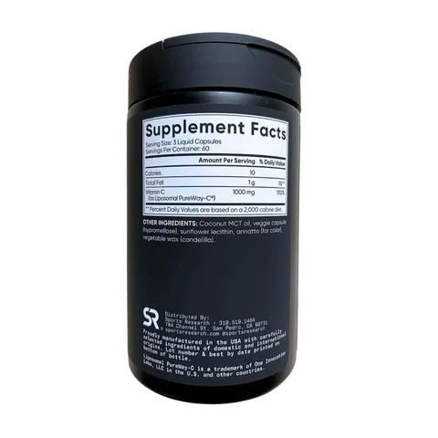 Viên Uống Bổ Sung Vitamin C Liposomal PureWay-C Sports Research Công Nghệ Bảo Toàn Vi Chất Giúp Tăng Đề Kháng - YoungFit