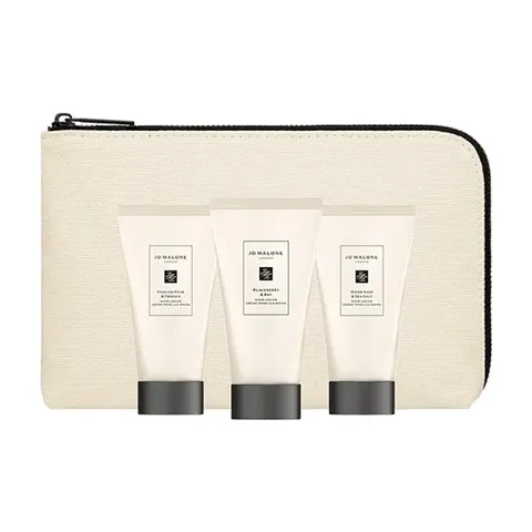 Set Kem Dưỡng Da Tay Jo Malone Hand Cream Trio 3x30ml - Hương Thơm Tươi Mát, Mềm Mại, Kèm Túi Sang Trọng Chính Hãng 856892