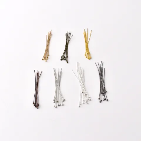Ghim cài đầu bi làm khuyên tai