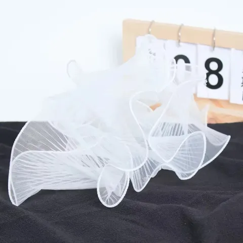 Voan lưới dập ly ngắn trang trí bánh kem