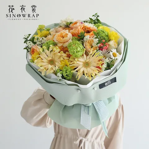 Giấy xốp gói hoa ko nhăn ko thấm nước